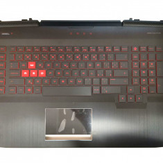 Carcasa superioara cu tastatura palmrest Laptop, HP, Omen 17-AN, 17T-AN, 931691-A41, 931691-001