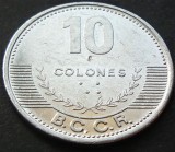 Moneda 10 COLONES - COSTA RICA, anul 2012 *cod 1092