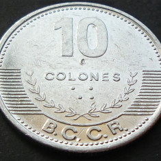 Moneda 10 COLONES - COSTA RICA, anul 2012 *cod 1092