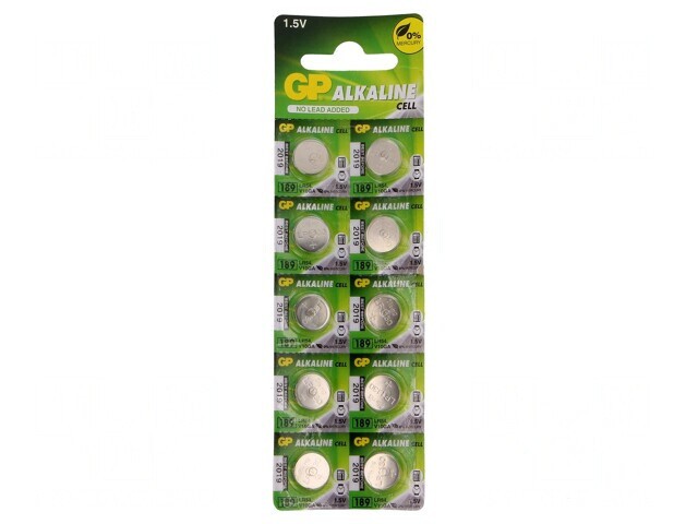 Baterie alcalină 1,5V LR1130 LR54 monedă nere&icirc;ncărcabilă