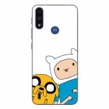 Husa compatibila cu Motorola Moto E7 Power Silicon Gel Tpu Model Finn and Jake Tongues