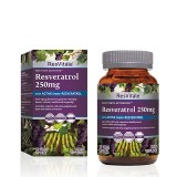 Resvitale Resveratrol 250 Mg Cu Quercetina, Formula Avansata Triactiv Pentru