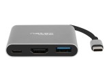 NATEC multi port Fowler USB-C pd. USB 3.0. HDMI 4K