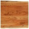 vidaXL Blat de masă pătrată 60x60x3,8 cm lemn masiv acacia margine vie 370642