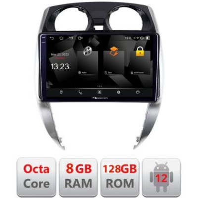 Navigatie Nisan Note 2012-2019 Android radio gps internet octa core 8+128 carplay android auto CarStore Technology foto