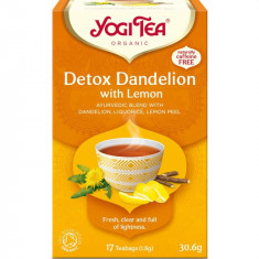 Ceai Bio Detoxifiant cu Lamaie Yogi Tea 30.60gr