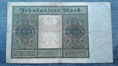 10000 Mark 1922 Germania / marci seria 2803006 foto