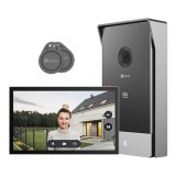 Kit video-interfon, monitor tactil 7 inch, 2 fire, camera 2MP, IR 5m, SDcard, Wi-Fi6 - EZVIZ CS-HP5-2MP