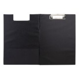 Clipboard A4 dublu CNX, subtire, negru