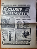 Ziarul exclusiv publicitate iunie 1990-ziar de anunturi si reclame