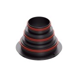 Conector vertical la distribuitor ventilatie Heatpex Aria Connect, diametre 125 160 200 mm