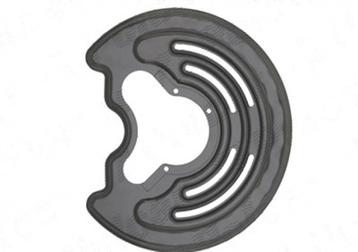 Protectie stropire disc frana Renault Trafic (Fl/Jl), 03.2001-12.2006, Spate, Dreapta, metal foto