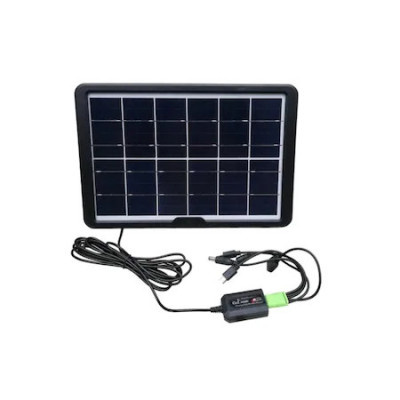 Panou solar portabil CcLamp CL-680 6V 8W,1.3A , Port multi usb, ip65 foto