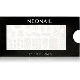 NEONAIL Stamping Plate șabloane pentru unghii tip 04 1 buc