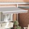 Baldachin Gri deschis 2.3 x 0.2 m P&acirc;nză