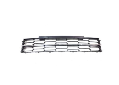 Grila bara fata SKODA SUPERB (3T), 06.2013-07.2015, negru; centru foto