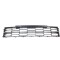 Grila bara fata SKODA SUPERB (3T), 06.2013-07.2015, negru; centru