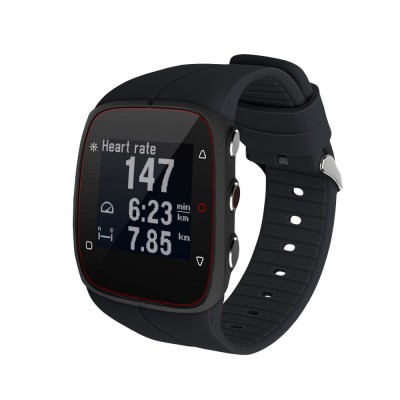 Curea pentru Polar M400 / M430, Silicon, Negru, 44975.01 foto