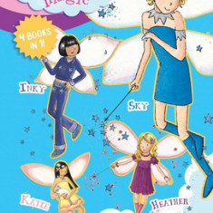 Rainbow Fairies: Books 5-7 with Special Pet Fairies Book 1: Sky the Blue Fairy, Inky the Indigo Fairy, Heather the Violet Fairy, Katie the Kitten Fair