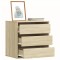 Gossi dulap colt cu sertare stejar sonoma 60x41x58 cm lemn prelucrat