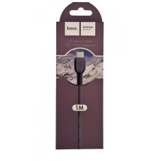 Cablu de date si incarcare USB Type-C, 3A, 1m, negru, model X20 - Hoco