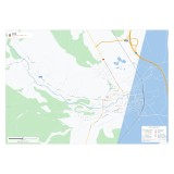 Cumpara ieftin Harta decorativa pentru perete Aiud, Stil Vibrant, 125x90 cm, PVC
