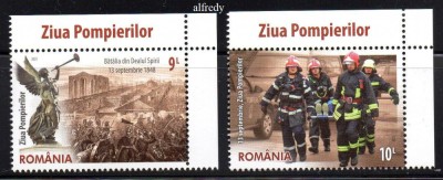 ROMANIA 2023, Ziua Pompierilor, MNH, 2426 foto