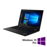 Laptop Refurbished LENOVO ThinkPad L390, Intel Core i5-8265U 1.60 - 3.90GHz, 16GB DDR4, 512GB SSD, 13.3 Inch Full HD, Fara Webcam + Windows 10 Pro