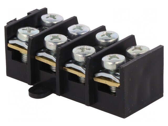 Regletă de Conexiuni Terminal 10mm2 57A 4 Piste