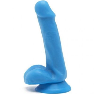 GET REAL - HAPPY DICKS DILDO 12 CM BALLS BLUE foto
