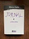 Mircea Zaciu - Jurnalul, Vol. 6: 1993-1994 (Editura Limes, 2020) Biografii, Memorii
