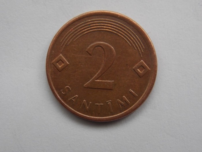 2 SANTIMI 2009 LETONIA