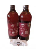 Dual Pack, Pure Tung Oil, Cutting Board Oil, laveta bumbac, 1000 ml/1000 ml