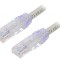 Patch cord TX6A 10Gig UTP Cat6a Cu PVC Gri 1m
