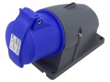 Conector AC Trifazat Soclu Mamă Unghiular IP44