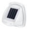 Lampa solara led tip aplica pentru perete flippy, 8.5 x 9 cm, 2v, abs, 600mah, rezistent la apa, material abs, 8 led-uri, alb cald