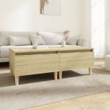 vidaXL Mese laterale 2 buc. stejar sonoma 50x46x35 cm lemn compozit