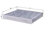 Filtru aer habitaclu Ford Fiesta V, Fusion Motor 1.25, 1.25 16V, 1.3, 1.4, 1.4 16V, 1.4 LPG, 1.4 TDCi, 1.6, 1.6 16V, 1.6 TDCi, ST150, 241x190x34mm,