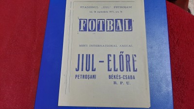 program Jiul - Elore Bekescsaba foto