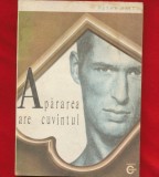 Petre Bellu, &quot;Apararea are cuvantul&quot; -1991