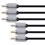 CABLU 3RCA-3RCA 1.8M KRUGER&amp;MATZ EuroGoods Quality