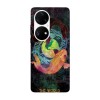 Husa compatibila cu Huawei P40 Pro model Koi Fish Yin Yang, Silicon, TPU, Viceversa, Transparent, Carcasa