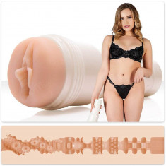 Mia Malkova Lvl Up - Masturbator Ultra Realistic cu Formă Vagin, 25 cm (Vagin)