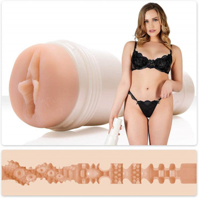 Mia Malkova Lvl Up - Masturbator Ultra Realistic cu Formă Vagin, 25 cm (Vagin) foto