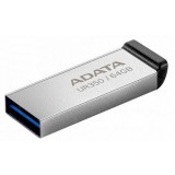 Memorie USB ADATA UR350 metalic, 64GB, USB 3.2, argintiu/negru, A-data