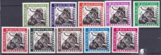 DB1 Fauna Africana Elefanti 1963 Volta Superioara 10 v. MNH foto
