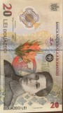 Bancnota 20 lei Ecaterina Teodoroiu