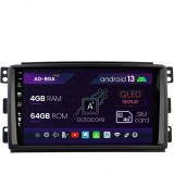Cumpara ieftin Navigatie Smart For Two (2007-2010), Android 13, A-Octacore 4GB RAM + 64GB ROM, 9 Inch - AD-BGA9004+AD-BGRKIT417