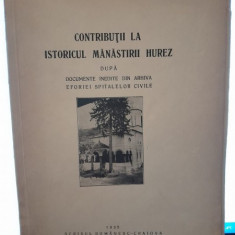 Contributii la istoricul Manastirii Hurez - I. Ionascu