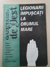 gazeta de vest octombrie 1993-revista legionara-legionarii impuscati foto